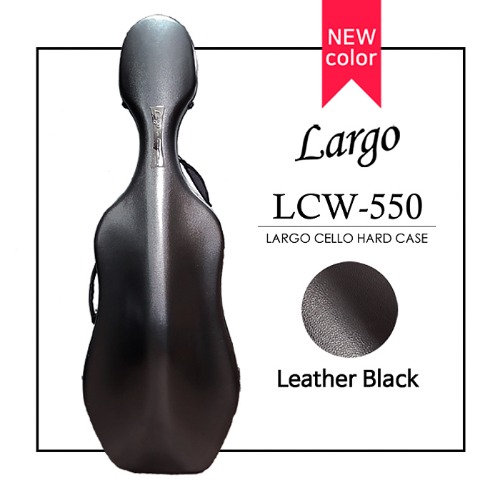 라르고 하드 첼로케이스 Leather Black(LCW-550)
